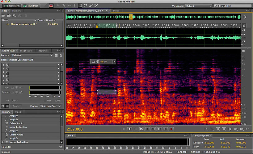 Adobe Audition Background Noise Removal Fcpx